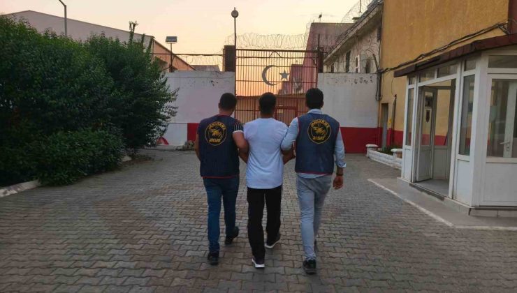Efeler’de 22 yıl hapis cezası ile aranan şahıs JASAT’a takıldı