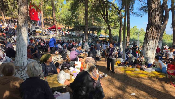 Karacasu’da 8 asırdır süren Dedebağ hayrı binlerce vatandaşı buluşturdu
