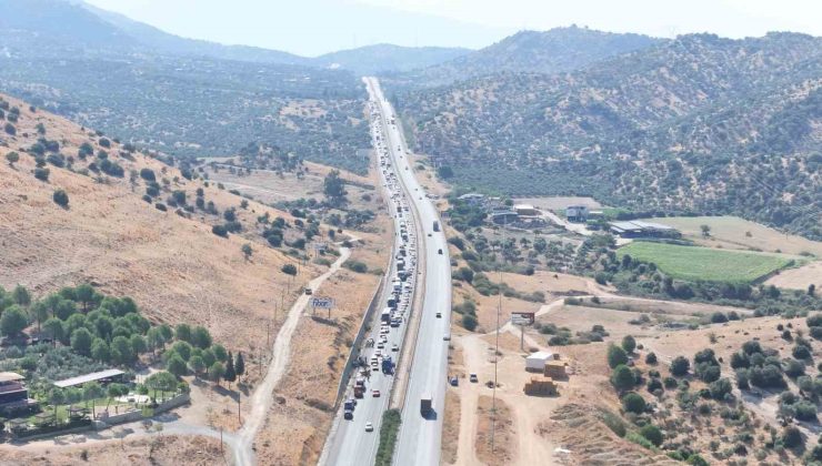Kazalar sonrası Aydın Muğla karayolu kilitlendi: “Araç kuyruğu 5 kilometreye ulaştı”