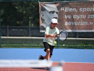 Kuşadası Tenis Kulübü’nde ulusal turnuva heyecanı yaşanmaya başladı