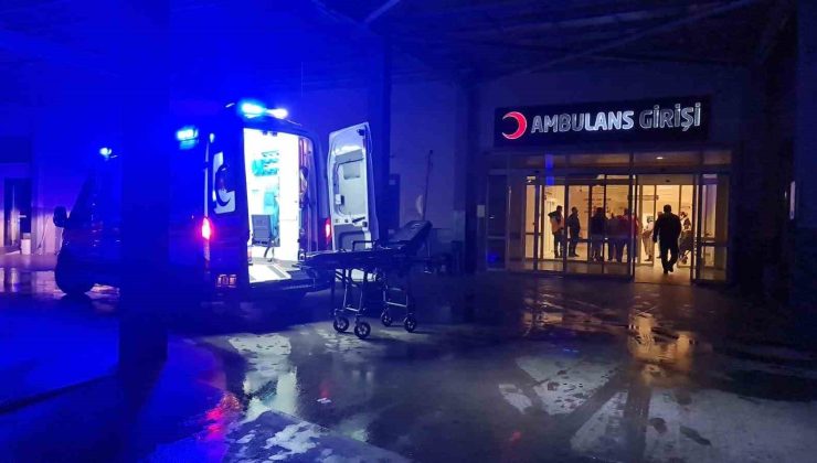 Minibüs tarlaya uçtu: 1 ölü, 2 yaralı