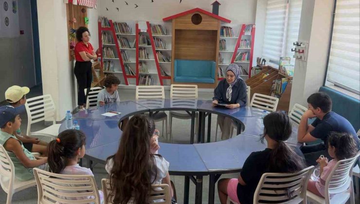 Minikler “Sihirli Kütüphanenin Kayıp Anahtarı” etkinliğinde kitapların dünyasını keşfetti