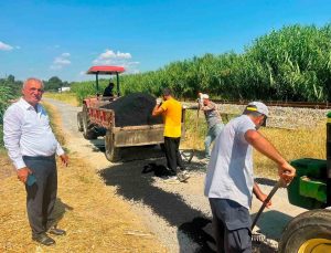 Sultanhisar’da yol bakım ve onarım çalışmaları sürüyor