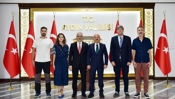 THK GENEL BAŞKANI AYDIN’I ZİYARET ETTİ