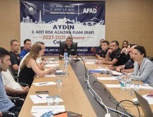 Aydın AFAD koordinasyonunda deprem çalıştayı yapıldı