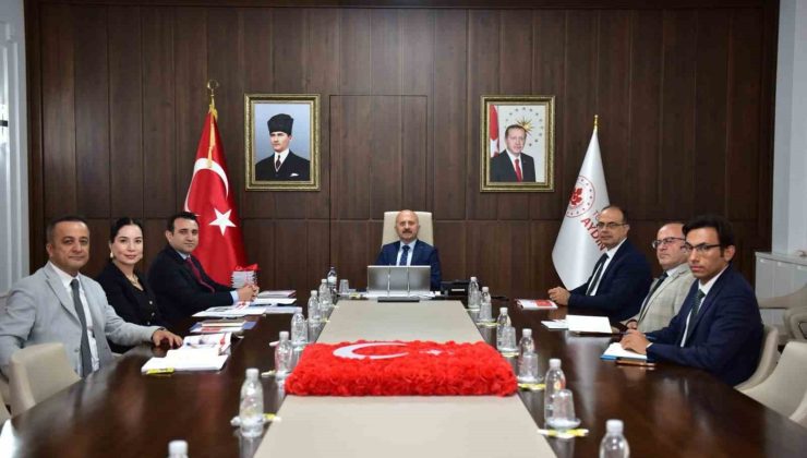 Aydın’da 2026-2027 eğitim öğretim yılı hazırlıkları masaya yatırıldı