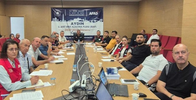 Aydın’da sel ve taşkınlara karşı alınacak önlemler konuşuldu