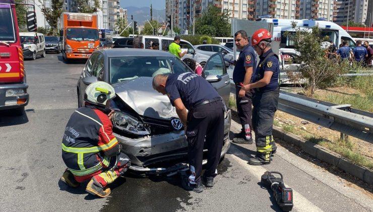 Aydın’da trafik kazası: 1’i bebek 4 yaralı