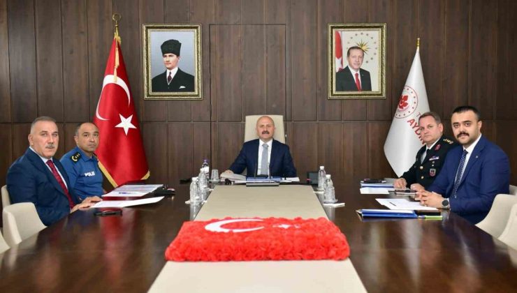 Aydın’da üniversite ve yurtlarda güvenlik konusu görüşüldü