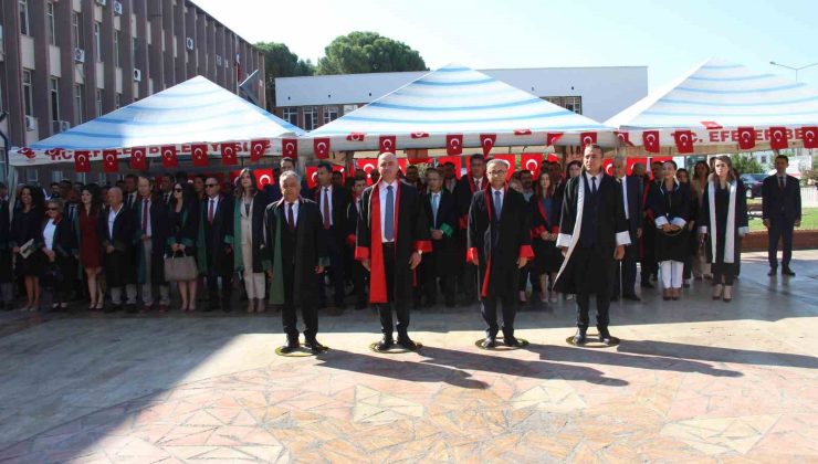 Aydın’da yeni adli yıl törenle başladı
