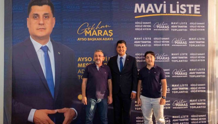 AYSO Başkanı Maraş’a iş insanı Özalp’ten destek
