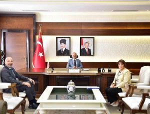 Başkan Arıkan, Aydın Valisi Varol ile bir araya geldi