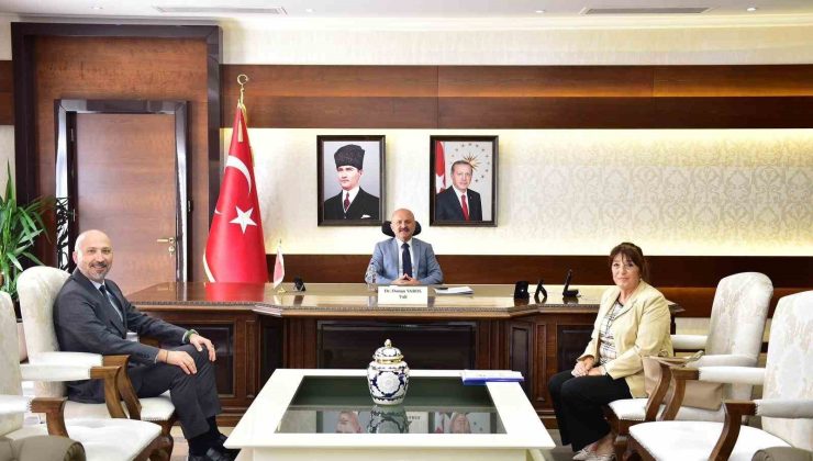 Başkan Arıkan, Aydın Valisi Varol ile bir araya geldi