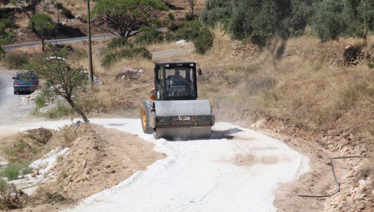 Bozdoğan Belediyesi’nden Güre Mahallesi’nde ulaşımı kolaylaştıran çalışma