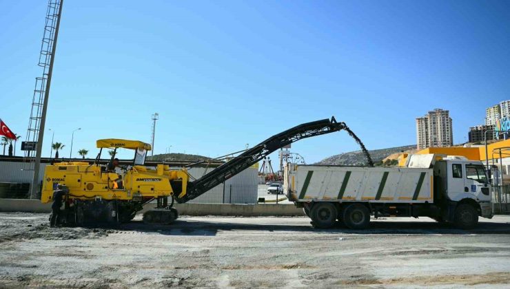 Değirmendere’de yollar yenileniyor
