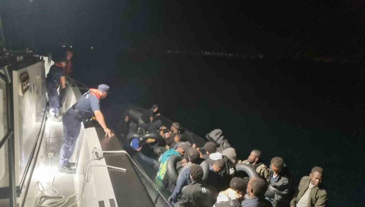 Didim’de 32 düzensiz göçmen yakalandı