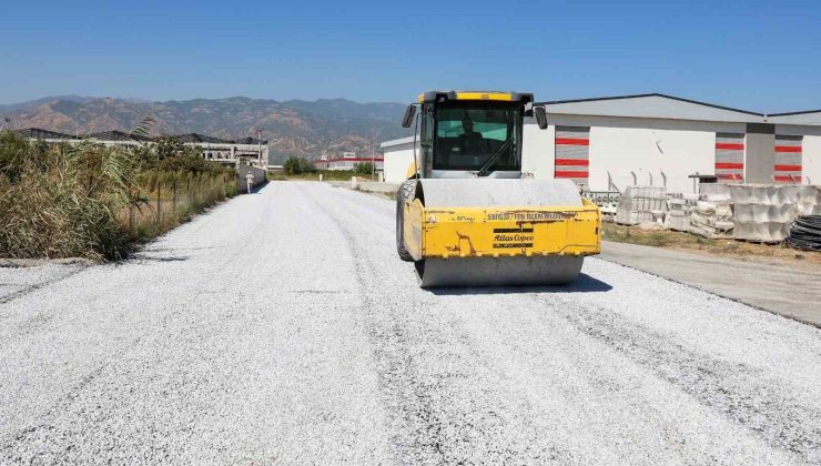 Efeler Belediyesi’nden ASTİM ve Tepecik’e 15 bin metrekare asfalt