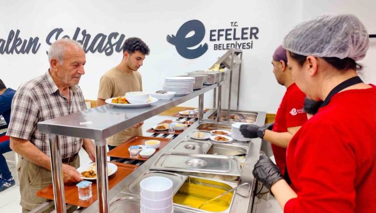 Efeler’de Kent Lokantası vatandaşın sofrasına destek oluyor