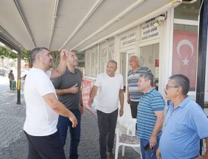 Germencik’te belediye çalışmaları sahada incelendi