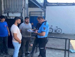 Germencik’te sanayi sitesindeki işletmelere ruhsat denetimi