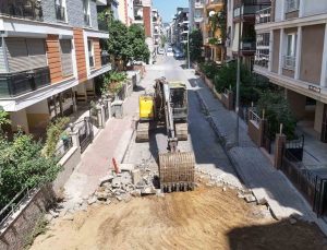 Güzelhisar’da yollar yenileniyor