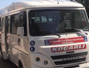 Koçarlı Aydın hattında minibüs saatleri güncellendi
