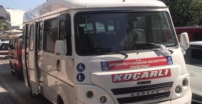 Koçarlı Aydın hattında minibüs saatleri güncellendi