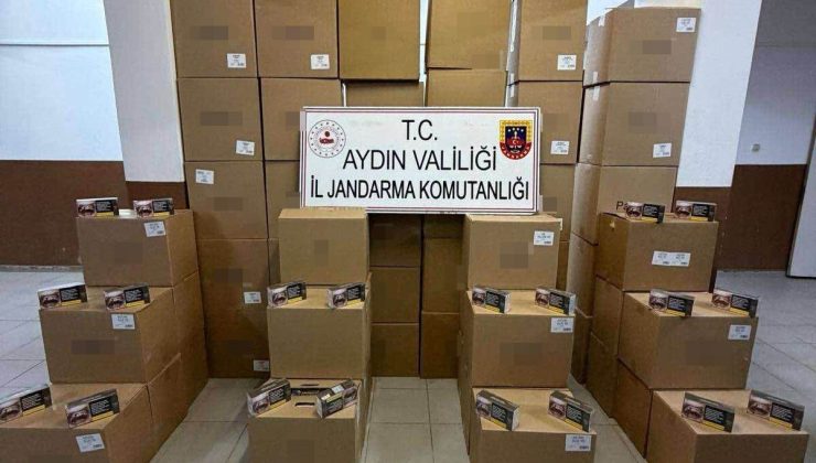 Köşk’te kaçak tütün operasyonu: 630 bin makaron ele geçirildi