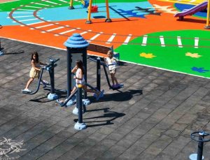 Kuşadası’nda Timur Selçuk Parkı yenilendi