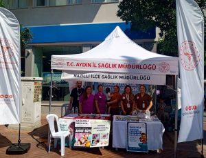 Nazilli’de Halk Sağlığı Haftası’nda sağlıklı gelecek için farkındalık çalışması