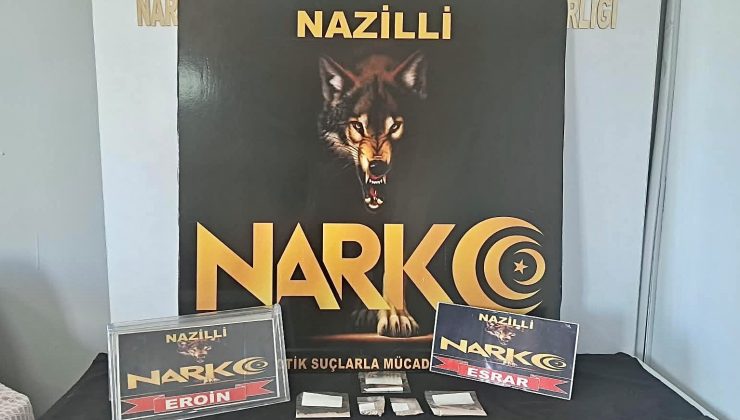 Nazilli’de uyuşturucu operasyonu: 3 şüpheli tutuklandı