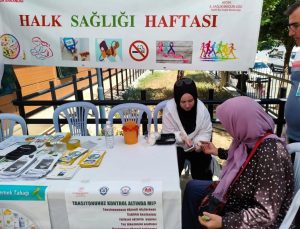 Nazilli’de vatandaşların sağlık karnesi çıkarıldı