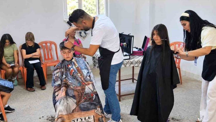 Söke Belediyesi’nden okul öncesi ücretsiz saç tıraşı