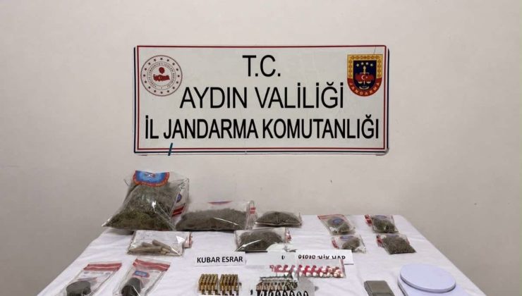 Söke’de eş zamanlı uyuşturucu operasyonu