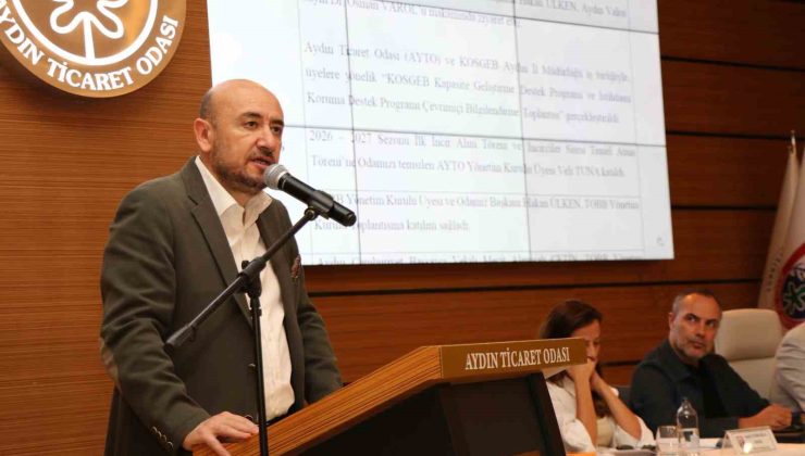 AYTO Başkanı Ülken: “İhracatçımızın üzerindeki maliyet baskısını düşürmemiz lazım”